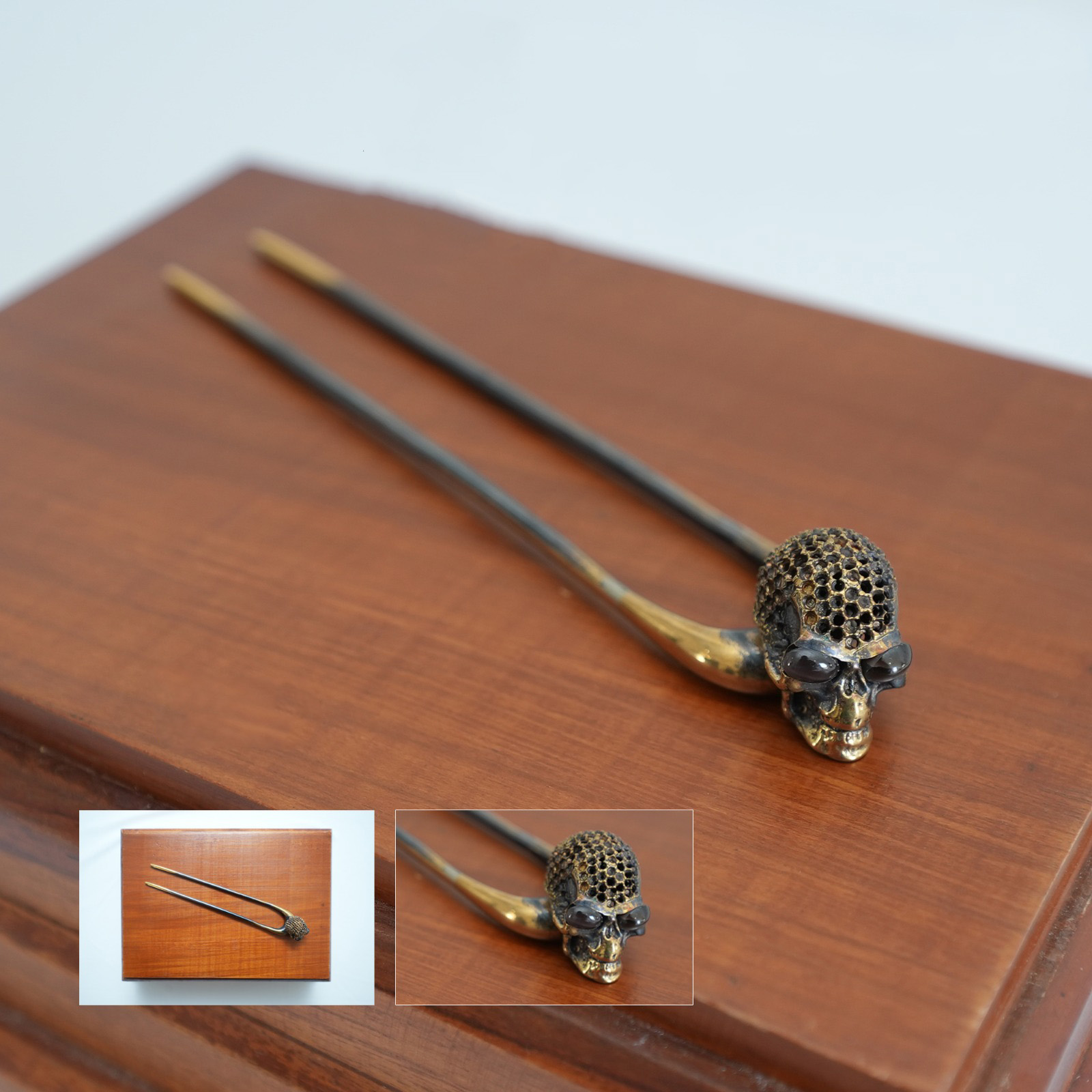 "Thel Gala Hisa Peeran Nano" Hair Pin