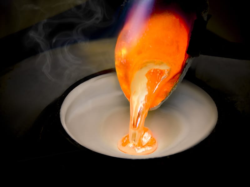 Metal Pouring Process